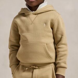 Ralph Lauren Tan Warm Hooded Sweatshirt